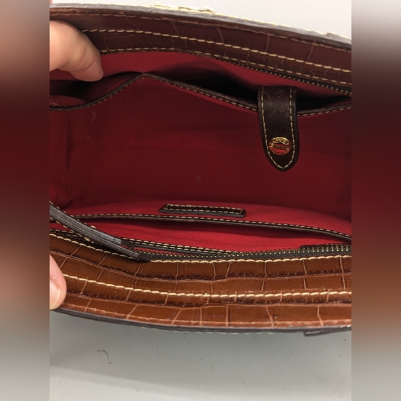 Dooney & Bourke Croco Charlotte Bag - Picture 11 of 13